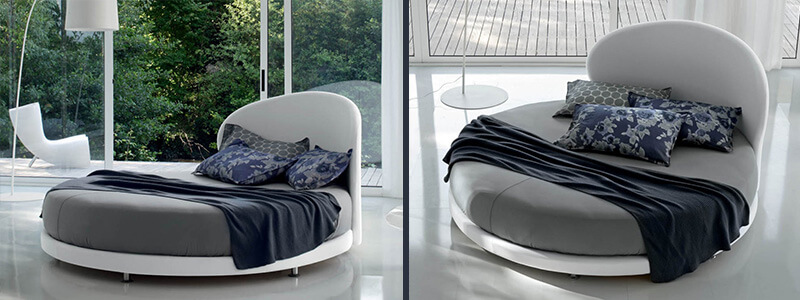 Letto rotondo Kaleido by Euroform