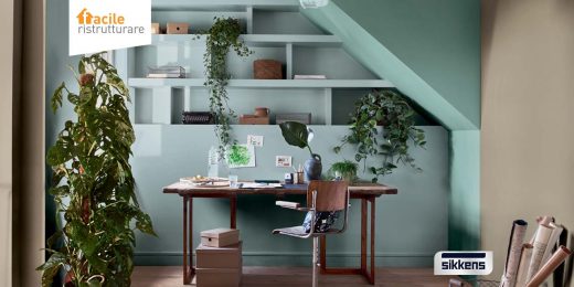 Angolo home office smart working colori sikkens